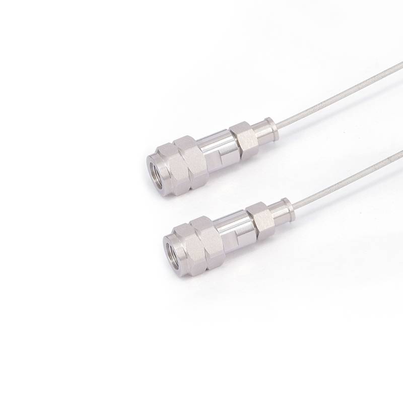0.8mm Male to 0.8mm Male Semi-rigid Cable Assembly | DC-145GHz | Cable OD 0.8mm
