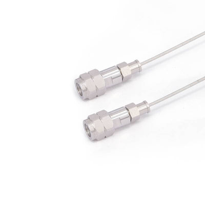 0.8mm Male to 0.8mm Male Semi-rigid Cable Assembly | DC-145GHz | Cable OD 0.8mm
