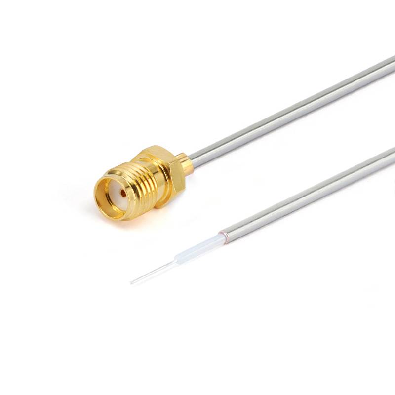 SMA Female to Trimmed Lead Cable Assembly | .047" Semi-Rigid Coax Cable | DC - 18GHz