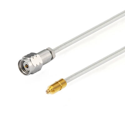 1.85mm Male to G3PO (SMPS) Female Cable Using .047" Series Semi-flexible Coax, DC - 67GHz