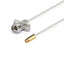 2.92mm Female with 2 Hole Flange to G3PO (SMPS) Female Cable Using .047" Series Semi-flexible Coax, DC - 40GHz