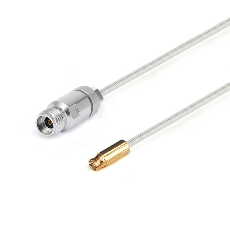 2.92mm Female to G3PO (SMPS) Female Cable Using .047" Series Semi-flexible Coax, DC - 40GHz