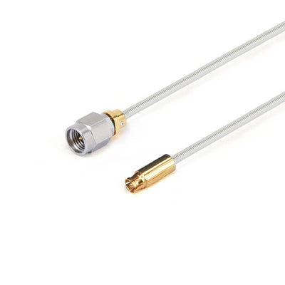 2.92mm Male to G3PO (SMPS) Female Cable Using .047" Series Semi-flexible Coax, DC - 40GHz