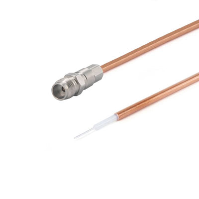 1.85mm Female Connector to Trimmed Lead, Using .86 Semi-rigid Cable, DC to 67GHz