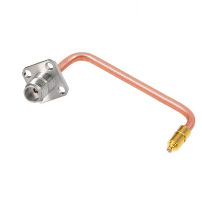1.85mm Female with 4 Hole Flange to G3PO (SMPS) Female Cable Using .086" Semi-rigid Coax, DC - 67GHz
