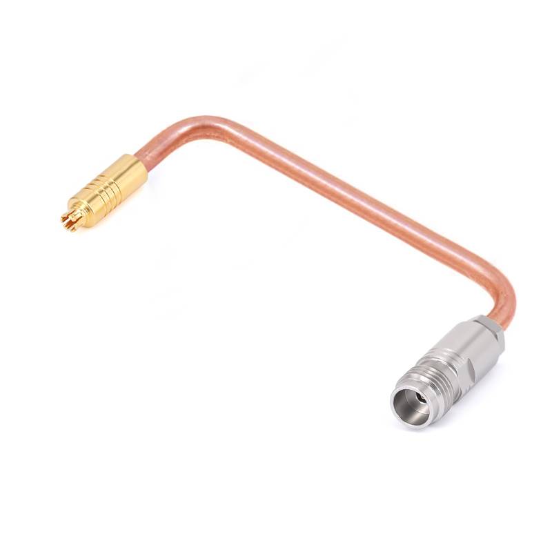 1.85mm Female to G3PO(SMPS) Female Cable Assembly | .086" Semi-Rigid GUT-085 (Copper) Coax Cable | DC - 67GHz