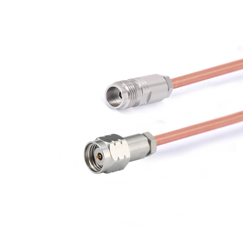 1.85mm Male to 1.85mm Female Cable Assembly | .086" Semi-Rigid GUT-085 (Copper) Coax Cable | DC - 67GHz