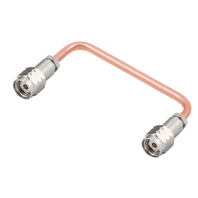 1.85mm Male to 1.85mm Male Cable Assembly | .086" Semi-Rigid GUT-085 (Copper) Coax Cable | DC - 67GHz