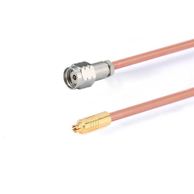 1.85mm Male to G3PO(SMPS) Female Cable Assembly | .086" Semi-Rigid GUT-085 (Copper) Coax Cable | DC - 67GHz