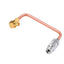 2.92mm Female to GPPO (mini-SMP) Right Angle Female Cable Assembly | .086" Semi-Rigid GUT-085 (Copper) Coax Cable  | DC - 40GHz