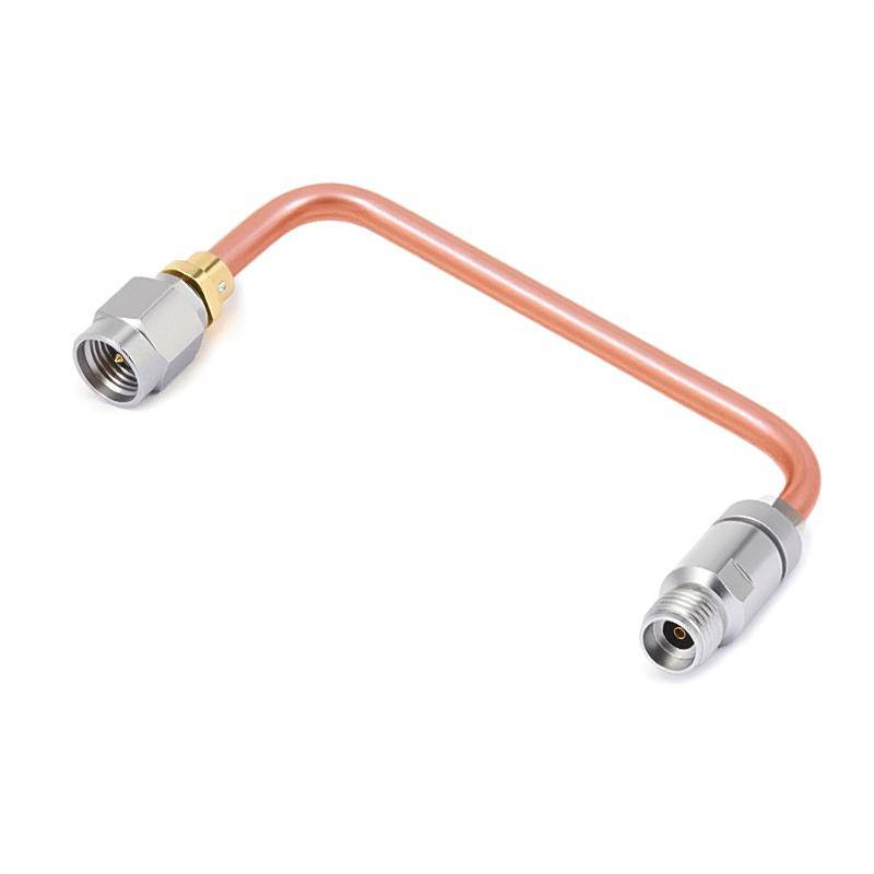 2.92mm Male to 2.92mm Female Cable Assembly | .086" Semi-Rigid GUT-085 (Copper) Coax Cable | DC - 40GHz
