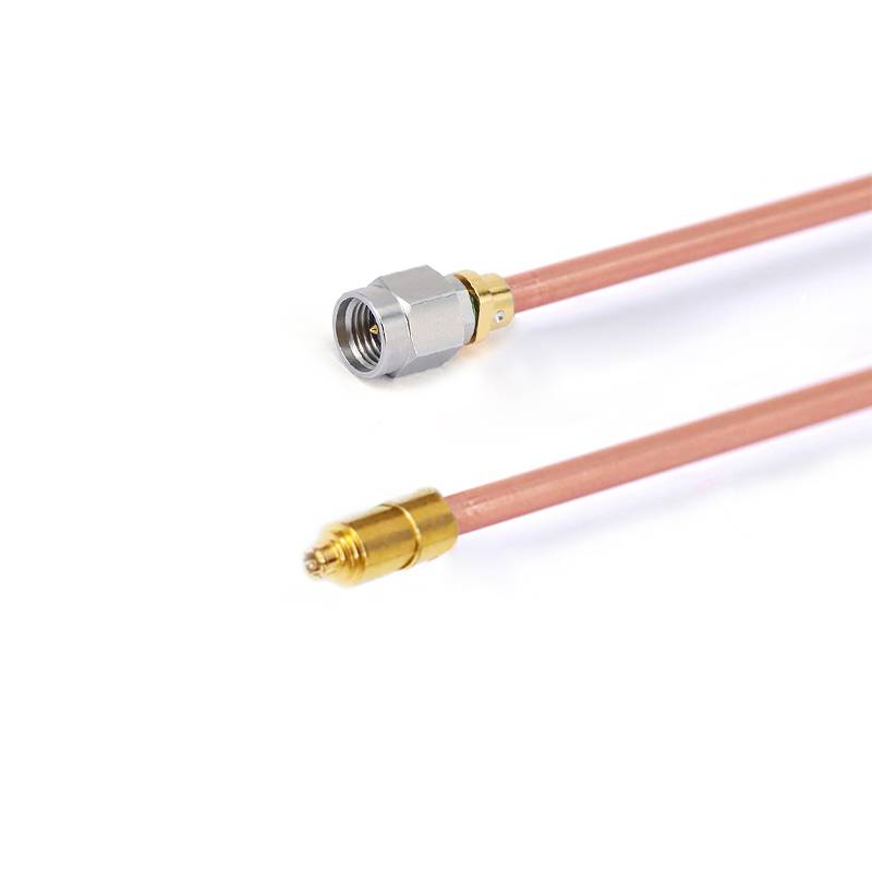 2.92mm Male to G3PO (SMPS) Female Cable Using .086" Semi-rigid Coax, DC - 40GHz