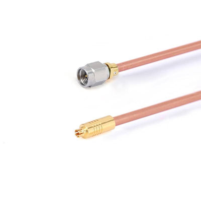 2.92mm Male to G3PO(SMPS) Female Cable Assembly | .086" Semi-Rigid GUT-085 (Copper) Coax Cable | DC - 40GHz