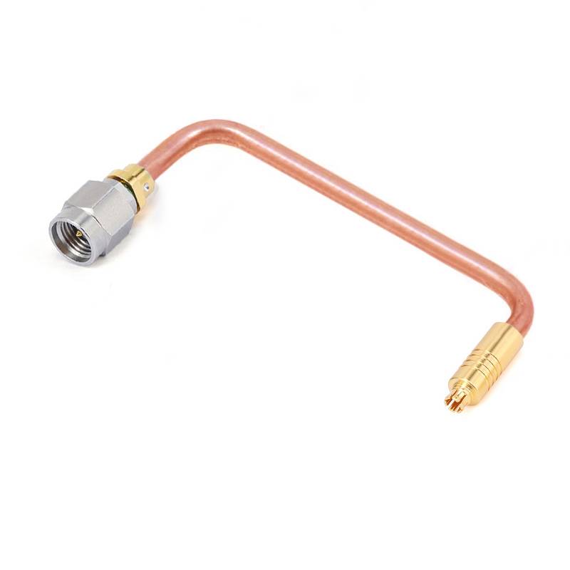 2.92mm Male to G3PO(SMPS) Female Cable Assembly | .086" Semi-Rigid GUT-085 (Copper) Coax Cable | DC - 40GHz