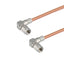 2.92mm Right Angle Male to 2.92mm Right Angle Male Cable Assembly | .086" Semi-Rigid Coax Cable | DC - 40GHz