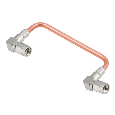 2.92mm Right Angle Male to 2.92mm Right Angle Male Cable Assembly | .086" Semi-Rigid Coax Cable | DC - 40GHz