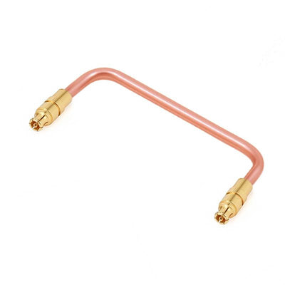GPPO (mini-SMP) Female to GPPO (mini-SMP)  Female Cable Assembly | .086" Semi-Rigid GUT-085 (Copper) Coax Cable  | DC - 40GHz