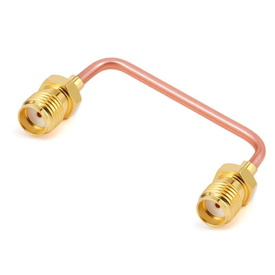 SMA Female to SMA Female Cable Assembly | .086" Semi-Rigid GUT-085 (Copper) Coax Cable  | DC - 18GHz