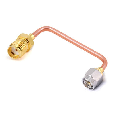 SMA Male to SMA Female Cable Assembly | .086" Semi-Rigid GUT-085 (Copper) Coax Cable  | DC - 18GHz