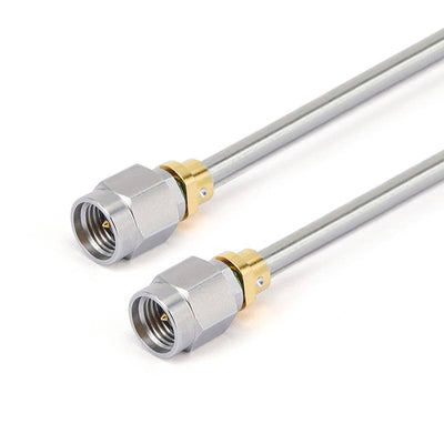 2.92mm Male to 2.92mm Male Cable Using .086" Semi-rigid Stainless Steel Coax, DC - 40GHz, Cryogenic