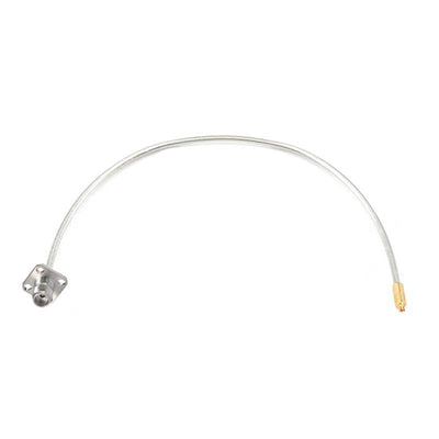 1.85mm 4 Hole Flange Female to G3PO(SMPS) Female Cable Assembly | .086" Semi-Flexible Coax Cable Without FEP Jacket | DC - 67GHz