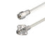 1.85mm Male to 1.85mm 4-hole Flange Female Cable Assembly | .086" Semi-Flexible Coax Cable Without FEP Jacket | DC - 67GHz