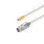 2.4mm 4 Hole Flange Female to GPPO(mini-SMP) Female Cable Assembly | .086" Semi-Flexible Coax Cable Without FEP Jacket | DC - 50GHz
