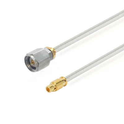 2.4mm Male to MMPX Male Cable Using .086" Semi-flexible Coax, DC - 50GHz