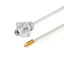 2.92mm 4 Hole Flange Female to G3PO(SMPS) Female Cable Assembly | .086" Semi-Flexible Coax Cable Without FEP Jacket | DC - 40GHz