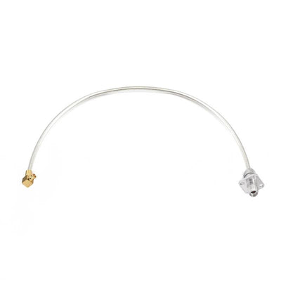 2.92mm 4 Hole Flange Female to GPPO(Mini-SMP) Right Angle Female Cable Assembly | .086" Semi-Flexible Coax Cable Without FEP Jacket | DC - 40GHz