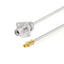 2.92mm 4 Hole Flange Female to MMPX Male Cable Assembly | .086" Semi-Flexible Coax Cable Without FEP Jacket | DC - 40GHz