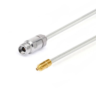 2.92mm Female to G3PO(SMPS) Female Cable Assembly | .086" Semi-Flexible Coax Cable Without FEP Jacket | DC - 40GHz