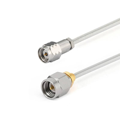 2.92mm Male to 1.85mm Female Cable Assembly | .086" Semi-Flexible Coax Cable Without FEP Jacket | DC - 40GHz
