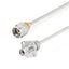 2.92mm Male to 2.92mm 4 Hole Flange Female Cable Assembly | .086" Semi-Flexible Coax Cable Without FEP Jacket | DC - 40GHz