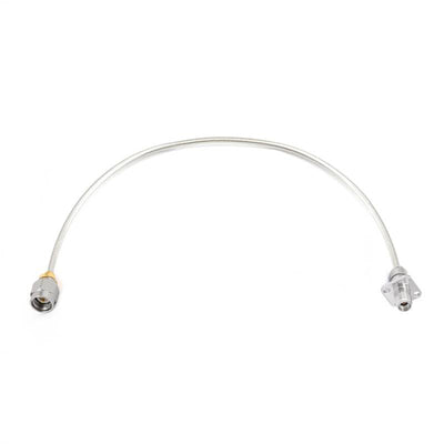 2.92mm Male to 2.92mm 4 Hole Flange Female Cable Assembly | .086" Semi-Flexible Coax Cable Without FEP Jacket | DC - 40GHz