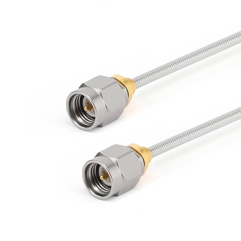 2.92mm Male to 2.92mm Male Cable Assembly | .086" Semi-Flexible Coax Cable Without FEP Jacket | DC - 40GHz