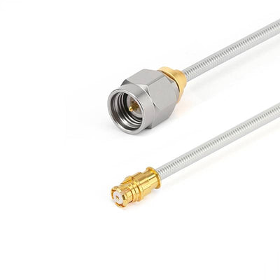 2.92mm Male to GPO(SMP) Female Cable Assembly | .086" Semi-Flexible Coax Cable Without FEP Jacket | DC - 40GHz