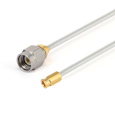 2.92mm Male to MMPX Female Cable Using .086" Semi-flexible Coax, DC - 40GHz