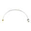 2.92mm Bulkhead Female to GPPO(Mini-SMP) Right Angle Female Cable Assembly | .086" Semi-Flexible Coax Cable Without FEP Jacket | DC - 40GHz