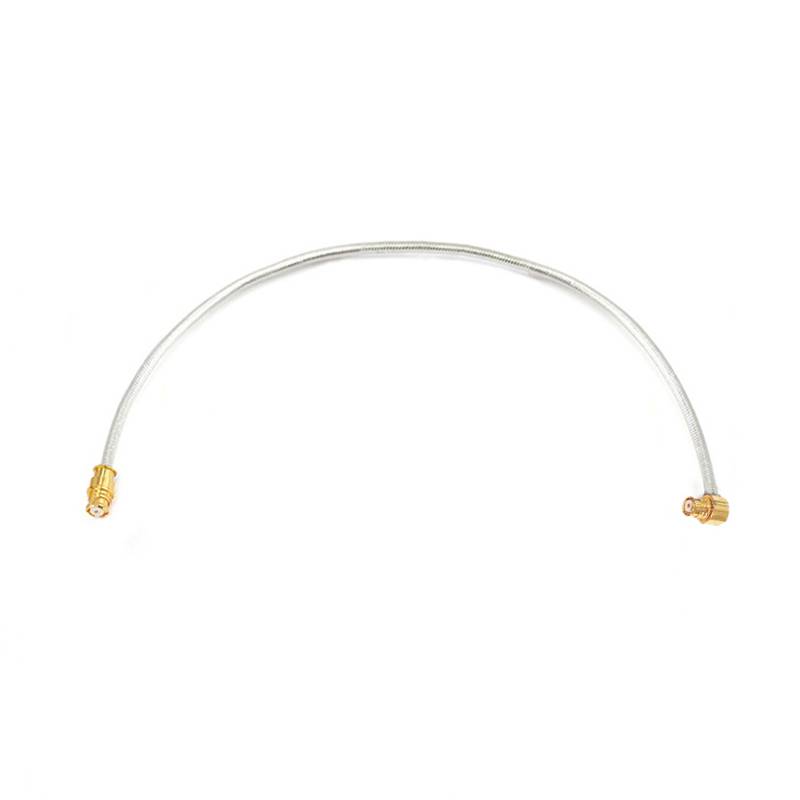 GPO(SMP) Female to GPO(SMP) Right Angle Female Cable Assembly | .086" Semi-Flexible Coax Cable Without FEP Jacket | DC - 26.5GHz