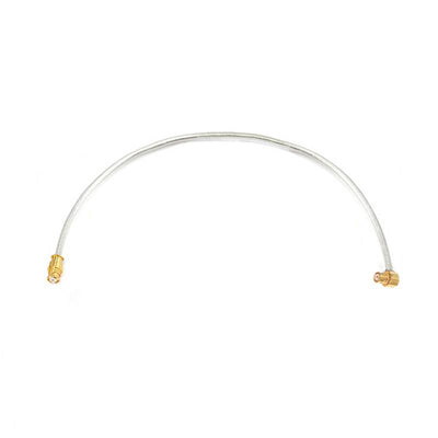 GPO(SMP) Female to GPO(SMP) Right Angle Female Cable Assembly | .086" Semi-Flexible Coax Cable Without FEP Jacket | DC - 26.5GHz
