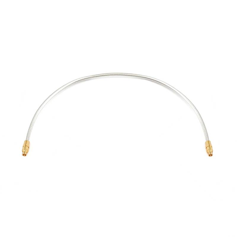 GPPO(Mini-SMP) Female to GPPO(Mini-SMP) Female Cable Assembly | .086" Semi-Flexible Coax Cable Without FEP Jacket | DC - 40GHz