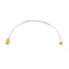 SMA Female to GPO(SMP) Right Angle Female Cable Assembly | .086" Semi-Flexible Coax Cable Without FEP Jacket | DC - 18GHz