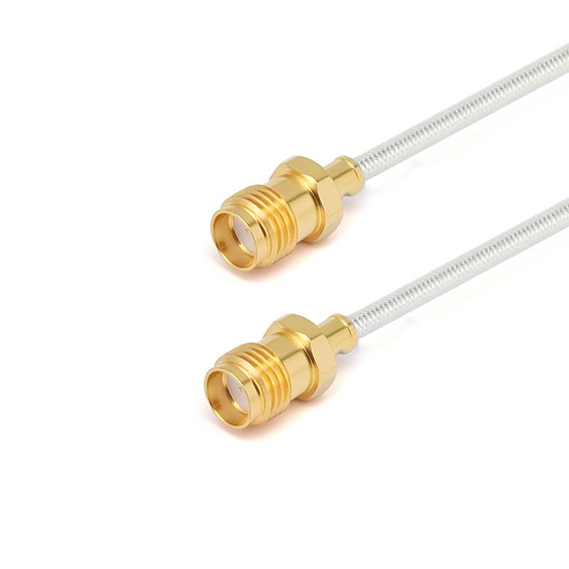 SMA Female to SMA Female Cable Assembly | .086" Semi-Flexible Coax Cable Without FEP Jacket | DC - 18GHz