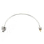 SMA Male Removable Nut to SMA 4 Hole Flange Female Cable Assembly | .086" Semi-Flexible Coax Cable Without FEP Jacket | DC - 18GHz