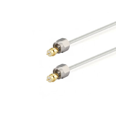 SMA Male Removable Nut to SMA Male Removable Nut Cable Assembly | .086" Semi-Flexible Coax Cable Without FEP Jacket | DC - 18GHz