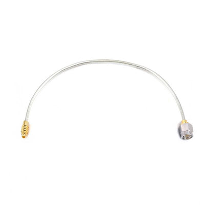 SMA Male to MMCX Male Cable Assembly | .086" Semi-Flexible Coax Cable Without FEP Jacket | DC - 6GHz