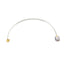 SMA Male to MMCXRight Angle Male Cable Assembly | 086" Semi-Flexible Coax Cable without FEP Jacket | DC - 6GHz