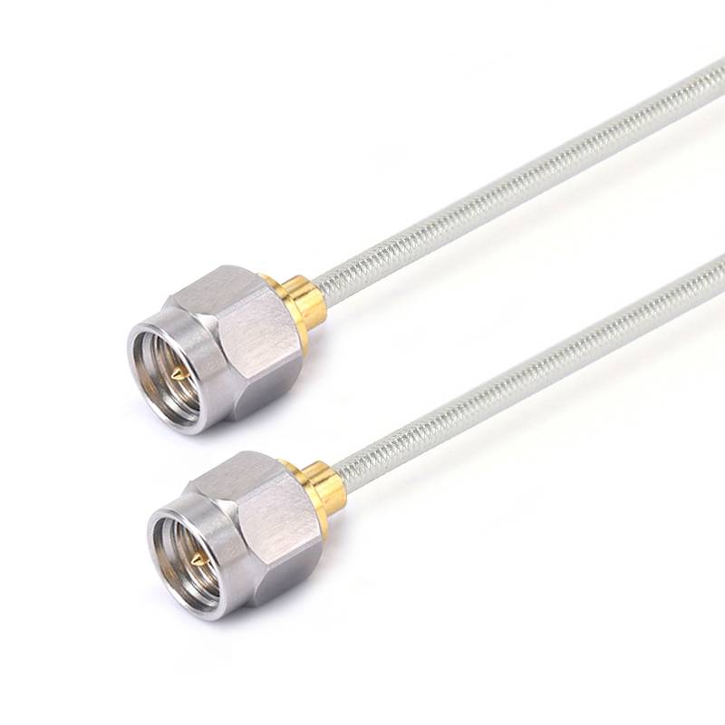 SMA Male to SMA Male Cable Using .086" Semi-flexible Coax, DC-26.5 GHz