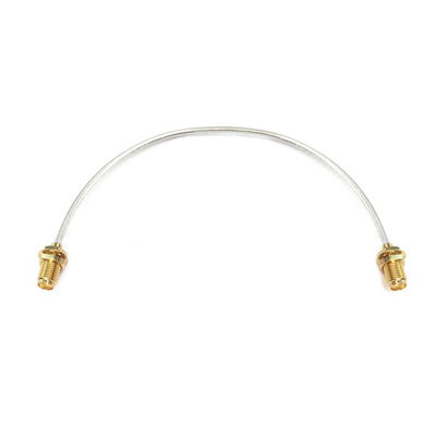 SMA Female to SMA Female Cable Assembly | .086" Semi-Flexible Coax Cable Without FEP Jacket | DC - 18GHz